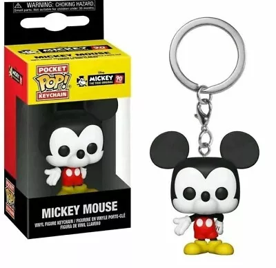 Buy Funko Pocket Pop Keychain Keyring Mickey Mouse 90 Years Special Edition NEW  • 6£