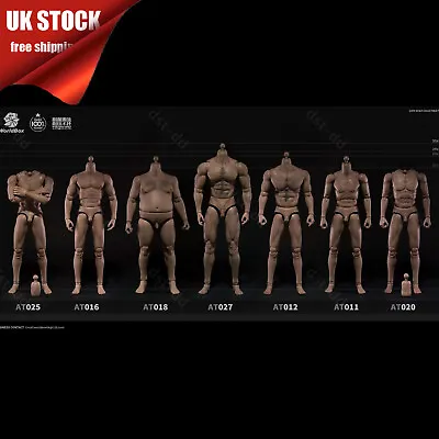 Buy 1/6 Worldbox Durable Body Super Strong 12  Male Figure Fit Phicen Hot Toys Head • 37.52£