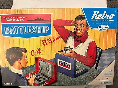 Buy Hasbro ‘Retro Series’ “Battleship Game” 1967 Edition Brand New FREE UK POSTAGE • 19.85£