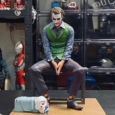 Buy DC Comics Batman Dark Knight Heath Ledger Joker Chair Action Figure Statue Boxed • 66.17£