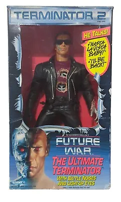 Buy Vintage 14  The Ultimate Terminator 2 T2 Talking Action Figure Kenner 1992 Boxed • 65£