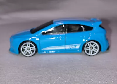 Buy Hot Wheels Ford Rs Focus Blue White 1:64 Diecast Combined Postage No Problems • 4.70£