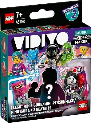 Buy LEGO Vidiyo 43108 A Random Minifigure From The Bandmate Series 2 NIB • 9.49£