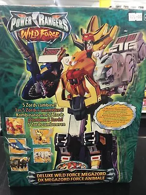 Buy Power Rangers Deluxe Wild Force Megazord DX ,complete In The Original Box • 108£