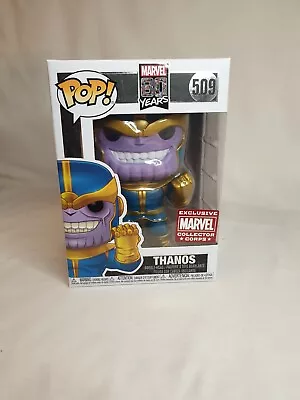 Buy Thanos First Appearance 509 Marvel Collectors Corp 80 Years Funko Pop Vinyl • 20.99£