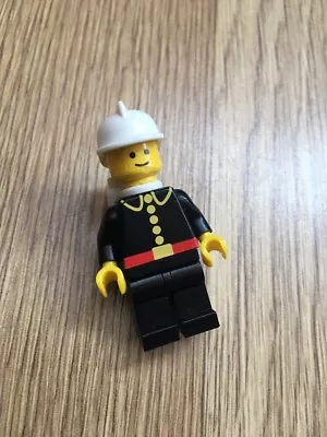 Buy LEGO Minifigure - FIREC018 - Fire - Classic, White Fire Helmet, 6385 • 3.99£