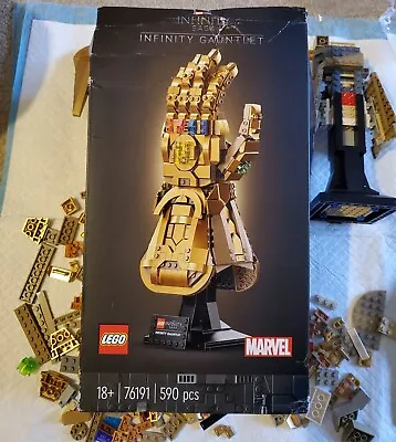 Buy LEGO Super Heroes Infinity Gauntlet (76191) - OPEN BOX - MAYBE MISSING PARTS • 40.99£