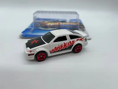 Buy Hotwheels Toyota AE-86 Corolla 2006 First Editions White Opened Card • 3.95£