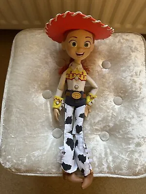 Buy Cowgirl Jessie Mattel, Disney Toy Story Doll, Talking Pull String, 33 Cm,no Box • 44.50£