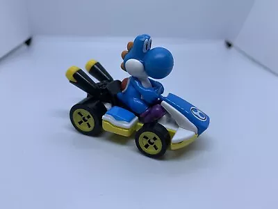 Buy Hot Wheels - Mario Kart Blue Yoshi Standard - Diecast Collectible - 1:64 - USED • 10£