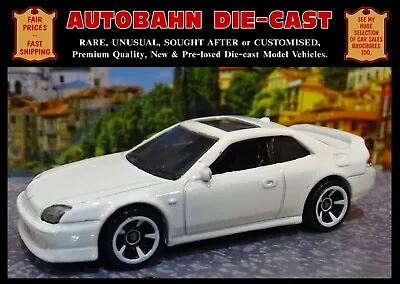 Buy Honda Prelude CoupÉ 1998 In White, Beautiful 1/64 Scale Diecast Collectors Model • 7.90£