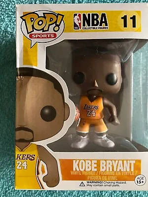 Buy Kobe Bryant Funko Pop Vinyl Figure #11 NBA LA Lakers Basketball • 69.95£