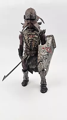 Buy Lord Of The Rings Custom Uruk Hai Soldier Armie Build Action Figures Toybiz • 43£