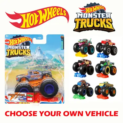 Buy Hot Wheels Monster Trucks 1:64 Scale Various Cars Brand New & Sealed • 8.95£
