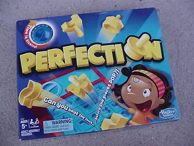 Buy Hasbro PERFECTION Game Beat The Clock Before The Pieces Pop! Complete #C0432  • 11.53£
