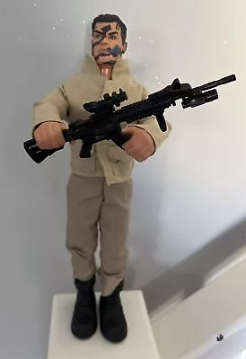 Buy ACTION MAN CAMO ATAK - Camouflage Face Paint Hasbro Vintage With Gun And Clothes • 10£