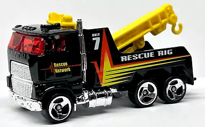 Buy Hot Wheels RIG Wrecker Tow Truck (Black) N Mint/Loose • 4.80£