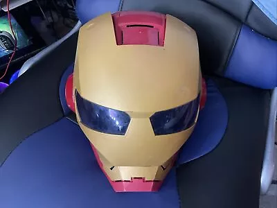 Buy Hasbro Marvel Iron Man Deluxe Electronic Talking Helmet 2010 Fully Working Sound • 10£