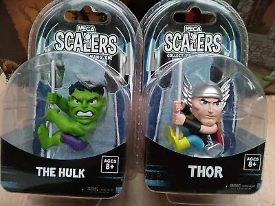 Buy Avengers Neca 2pc Comic Scalers Figure Set Hulk And Thor • 8£