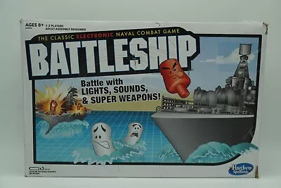 Buy 2016 Battleship Game Classic Electronic Naval Combat Board Game Hasbro No Ships • 16.15£