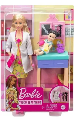 Buy Barbie You Can Be Anything - PEDIATRICIAN - Kid's - Baby Doctor  • 24.99£