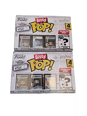 Buy Funko Bitty Pop Hermione Granger 4 Pack Miniature Vinyl Figures X 2 • 20£