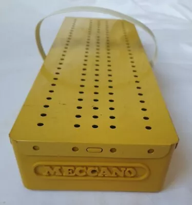 Buy Vintage Meccano Metal Storage Box • 5£