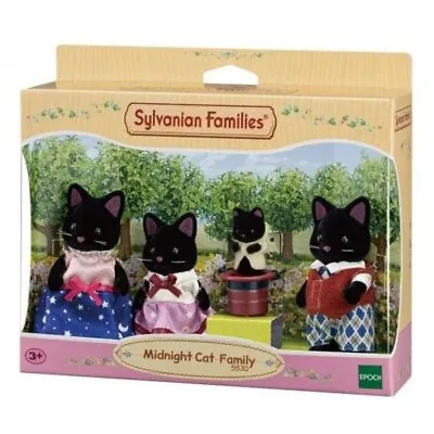 Buy Sylvanian Families Midnight Cat Family • 22.99£