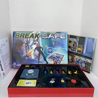 Buy Electronic Break The Safe Board Game Mattel 2003  Tested EUC ~Read • 21.79£
