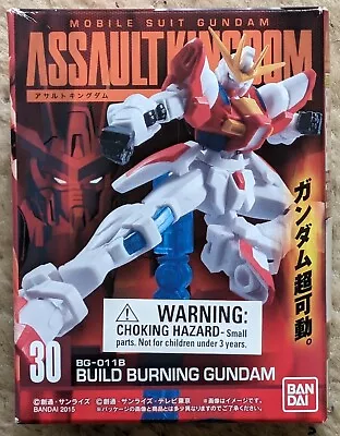 Buy Gundam Build Fighters Try BURNING Assault Kingdom Mobile Suit Action Figure 30 • 10£
