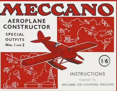 Buy Meccano Plane Plane Builder Manual Construction • 8.24£