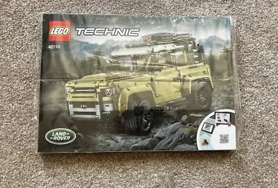 Buy LEGO 42110 Land Rover Defender Instruction Book Manual Brand New Unused Free P&P • 15.49£