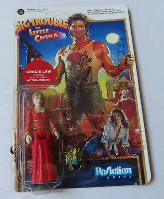 Buy Funko ReAction Figure Big Trouble In Little China - Gracie Law - Taped To Card • 39.99£