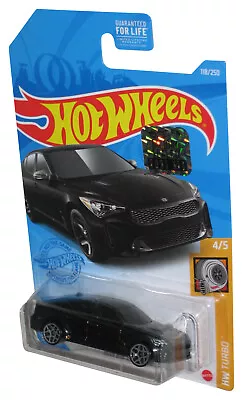 Buy Hot Wheels HW Turbo 4/5 (2020) Black 2019 Kia Stinger GT Car 118/250 - (Factory • 25.16£