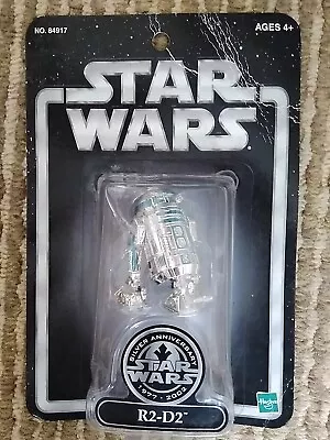 Buy Star Wars Silver Anniversary 1977-2002 R2-d2 Action Figure Hasbro 84917 (moc) • 0.99£