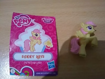 Buy My Little Pony: FIM - Sunny Rays Mini Figure + Card • 3£