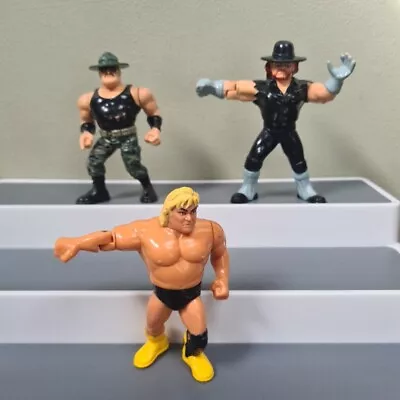 Buy 3 X WWF Hasbro Wrestling Action Figures • 14.99£