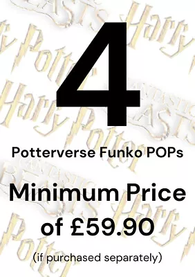 Buy Funko POP Mystery Box Random 4 Genuine Harry Potter Funko POP With Protectors • 39.99£