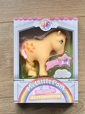 Buy My Little Pony G1 Retro Classic Butterscotch 40 Years Anniversary New • 19.99£