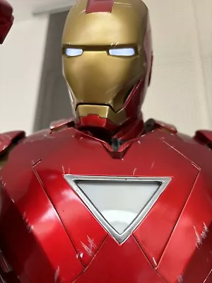 Buy Marvel Sideshow Legendary Scale 1:2 Bust Iron Man 2 No Prime Hot Gentle Queen • 505.32£