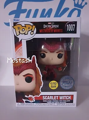 Buy Funko Pop Scarlet Witch GITD #1007 Glows Doctor Strange MoM - Wanda Maximoff • 19.99£