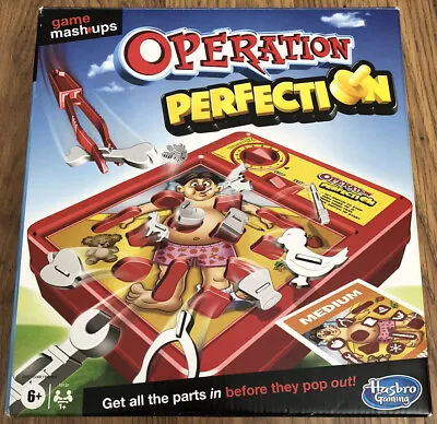 Buy Operation Perfection Game 2020 - Game Mash Ups - Hasbro - Complete • 10£