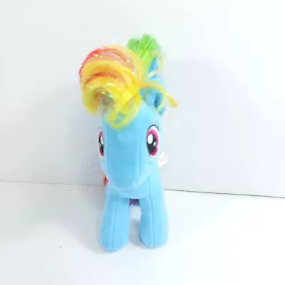 Buy Ty Sparkles My Little Pony Rainbow Dash Blue Horse Pony 2016 Plush Teddy • 6.99£