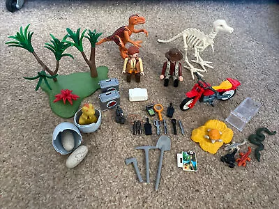 Buy Playmobil - Dinosaur Advent Calendar - Complete With Cardboard Back - 4162 • 35£