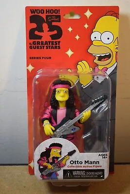 Buy NECA THE SIMPSONS GREATEST GUEST STARS SERIES 4 OTTO MANN Action Figure • 45£
