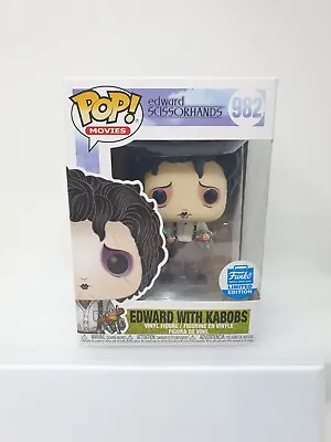 Buy Edward Scissorhands 982 With Kabobs Funko Pop Vinyl Toy Movies Limited Edition • 24.99£