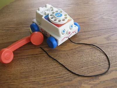 Buy Vintage Fisher Price Chatter Telephone • 10£