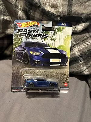 Buy Hot Wheels Custom Ford Mustang 1:64 HNW51 F9 The Fast Saga • 2.50£