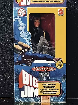 Buy Big Jim Unreleased 1978☆ Moc Dive To Danger + Big Jim G.h. ☆ Handmade Mockup ►new◄ • 171.29£