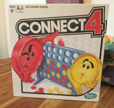 Buy Connect 4 Game Hasbro 2017 Family Fun 6+ New & Sealed Free Uk Post • 12.99£